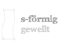 s-förmig gewellt